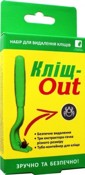 Крючок для удаления клещей Клещ-OUT